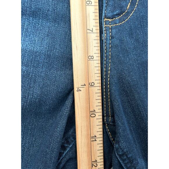 Democracy Ab Technology Jeans Womens Size 14 Faded Indigo Skinny Ankle Stretch - Picture 9 of 12